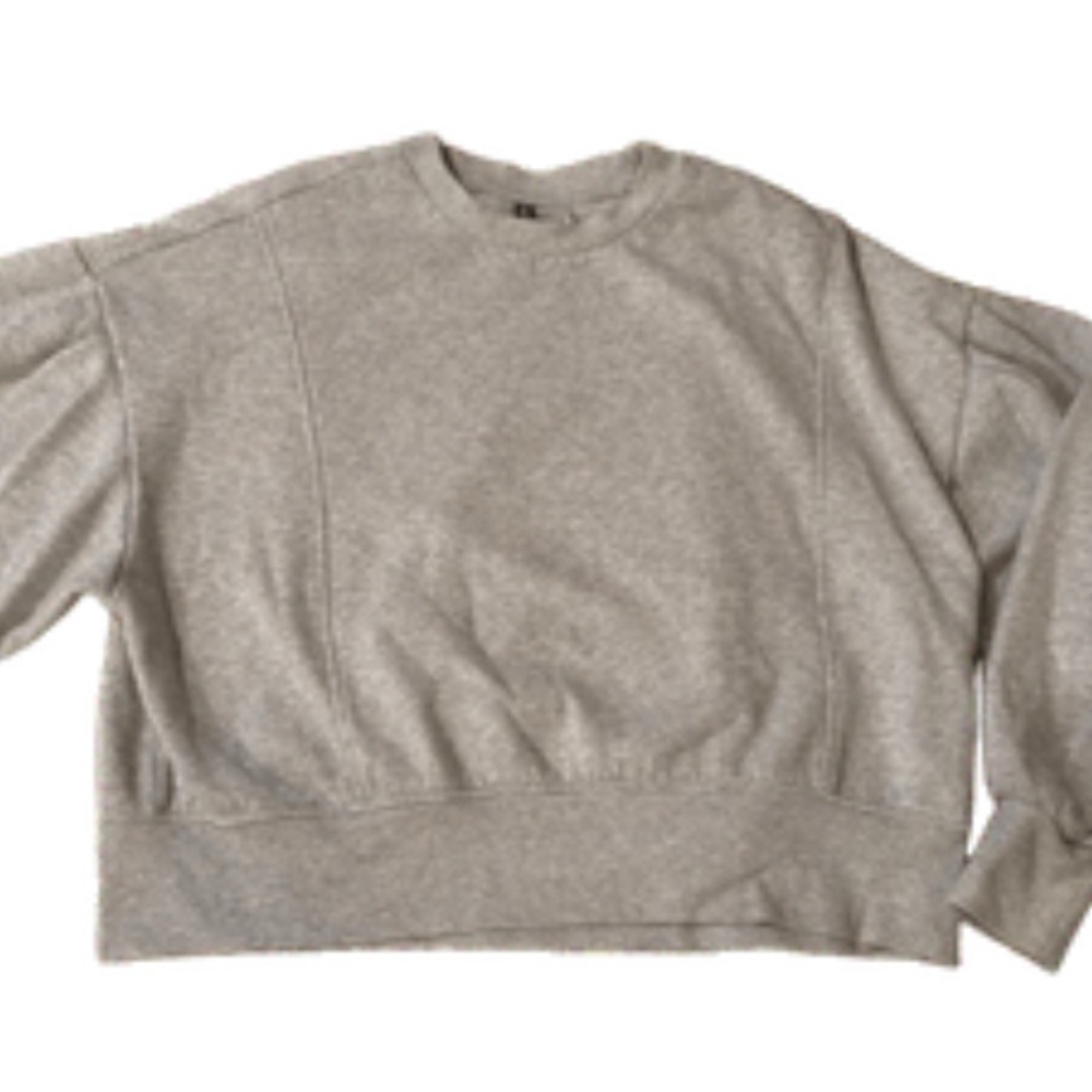 H & M Gray Crewneck Sweatshirt